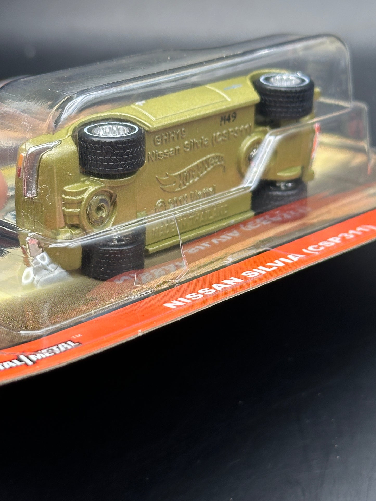 DAMAGED - HOT WHEELS - NISSAN SILVIA (CSP311) (2020) - CAR CULTURE - JAPAN HISTORICS 3 3/5