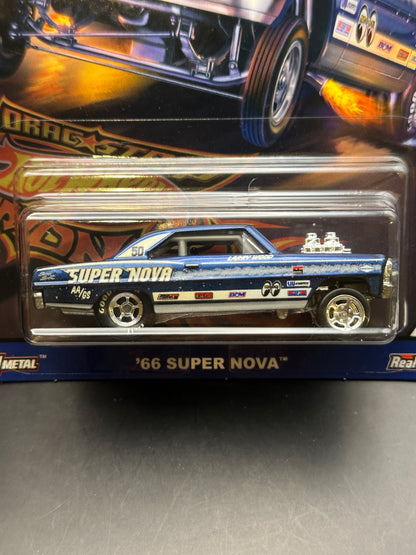 DAMAGED - HOT WHEELS - 66 SUPER NOVA (2018) - CAR CULTURE: DRAGSTRIP DEMONS 5/5