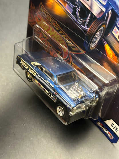 DAMAGED - HOT WHEELS - 66 SUPER NOVA (2018) - CAR CULTURE: DRAGSTRIP DEMONS 5/5