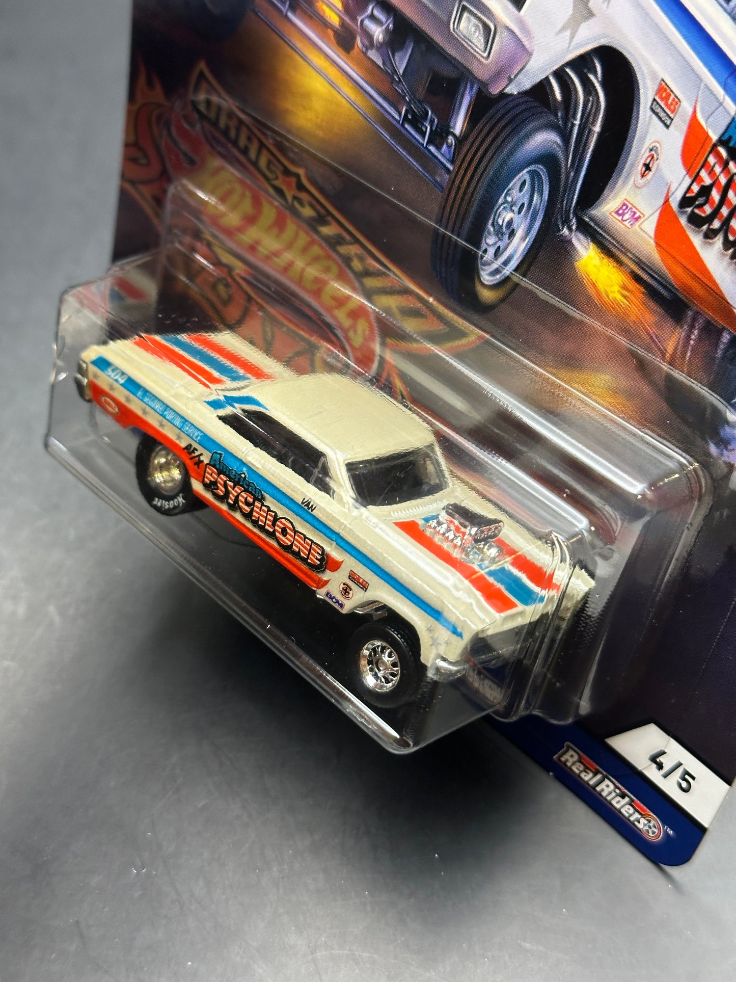 DAMAGED - HOT WHEELS - 65 MERCURY COMET CYCLONE (2018) - CAR CULTURE: DRAGSTRIP DEMONS 4/5