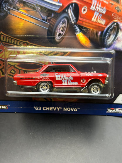 HOT WHEELS - 63 CHEVY NOVA (2018) - CAR CULTURE: DRAGSTRIP DEMONS 2/5