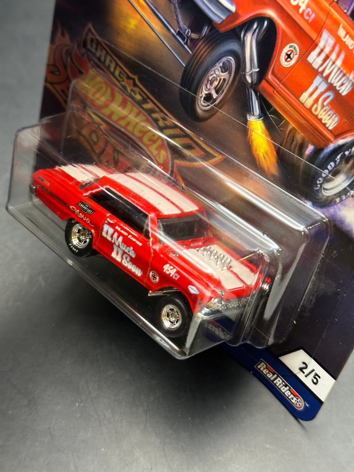 HOT WHEELS - 63 CHEVY NOVA (2018) - CAR CULTURE: DRAGSTRIP DEMONS 2/5