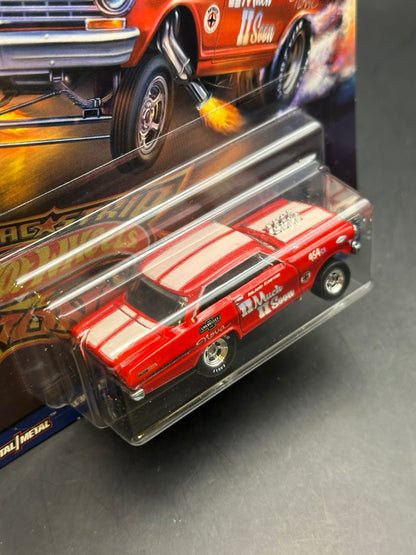 HOT WHEELS - 63 CHEVY NOVA (2018) - CAR CULTURE: DRAGSTRIP DEMONS 2/5