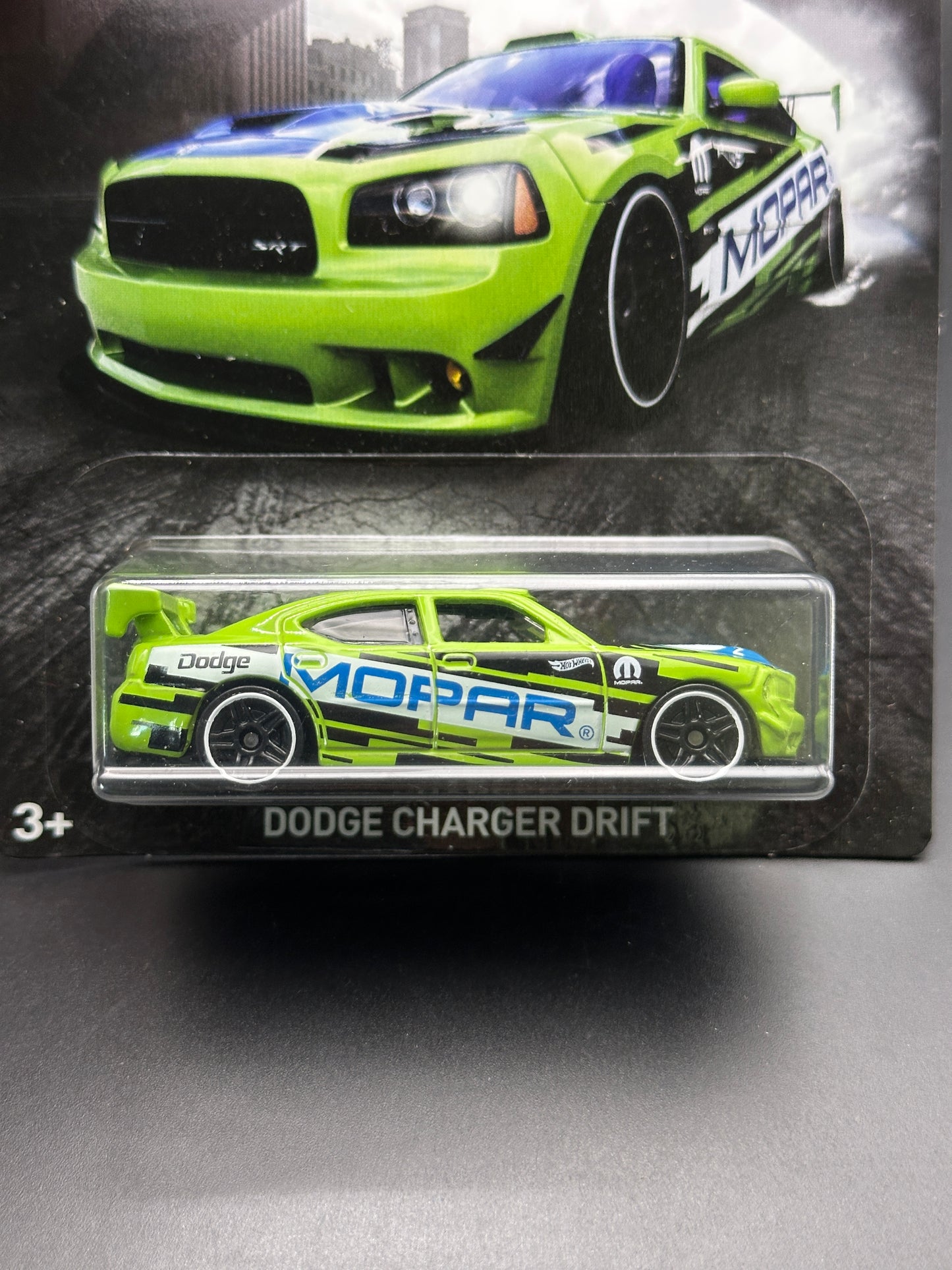 HOT WHEELS - DODGE CHARGER DRIFT (2018) - HW MOPAR SERIES 3/8
