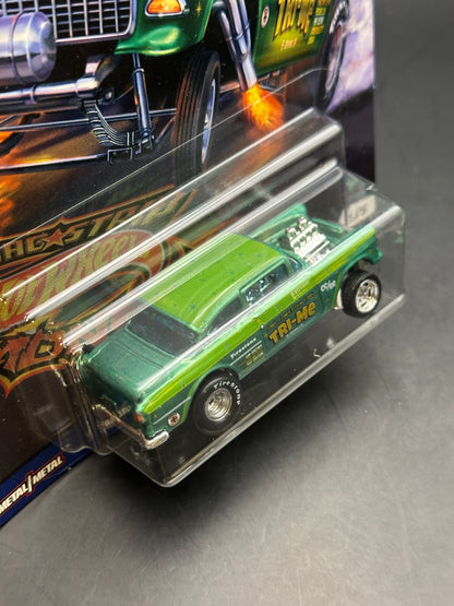 HOT WHEELS - 55 CHEVY BEL AIR GASSER (2018) - CAR CULTURE: DRAGSTRIP DEMONS 1/5