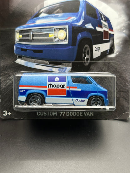 HOT WHEELS - CUSTOM 77 DODGE VAN (2018) - HW MOPAR SERIES 2/8