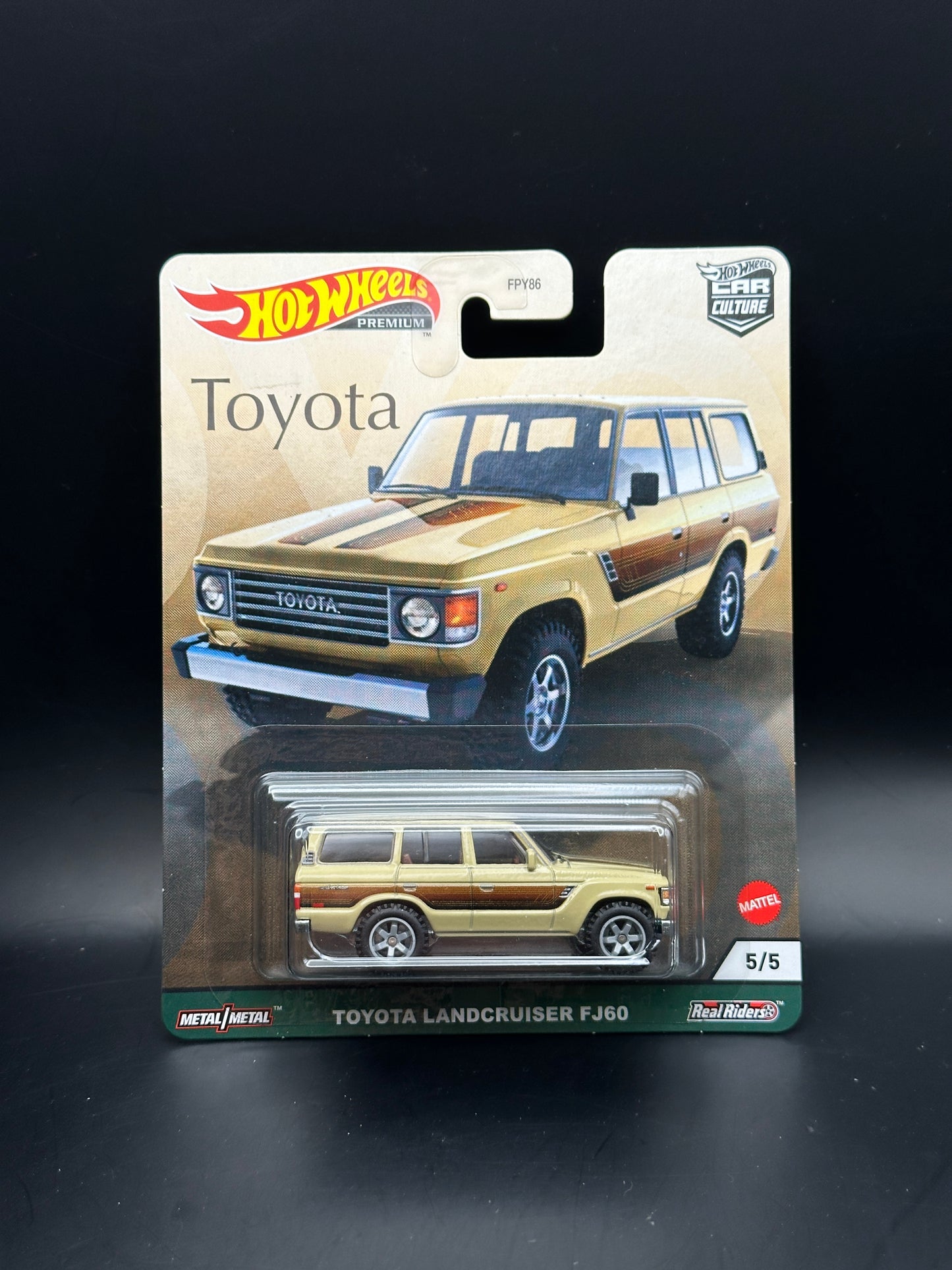 HOT WHEELS - TOYOTA LANDCRUISER FJ60 (2021) - HW CAR CULTURE TOYOTA 5/5