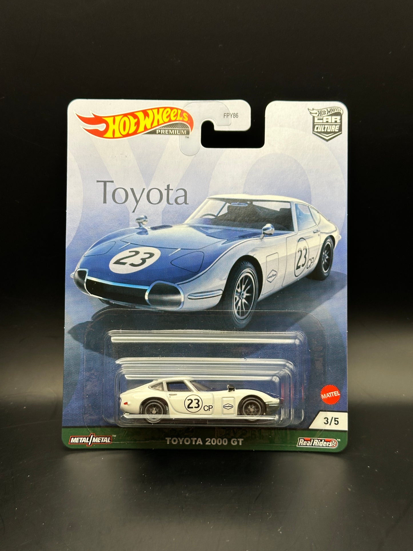 HOT WHEELS - TOYOTA 2000 GT (2021) - HW CAR CULTURE TOYOTA 3/5