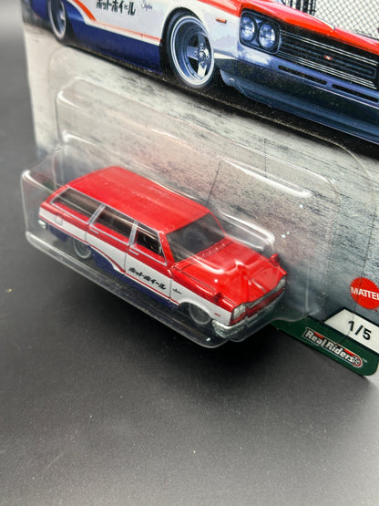 HOT WHEELS - 69 NISSAN SKYLINE VAN (2021) - CAR CULTURE - FAST WAGONS 1/5