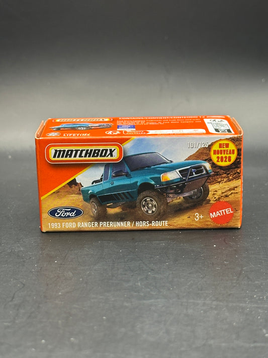 MATCHBOX - 1993 FORD RANGER PRERUNNER / HORS-ROUTE - 11/125 - DIECAST