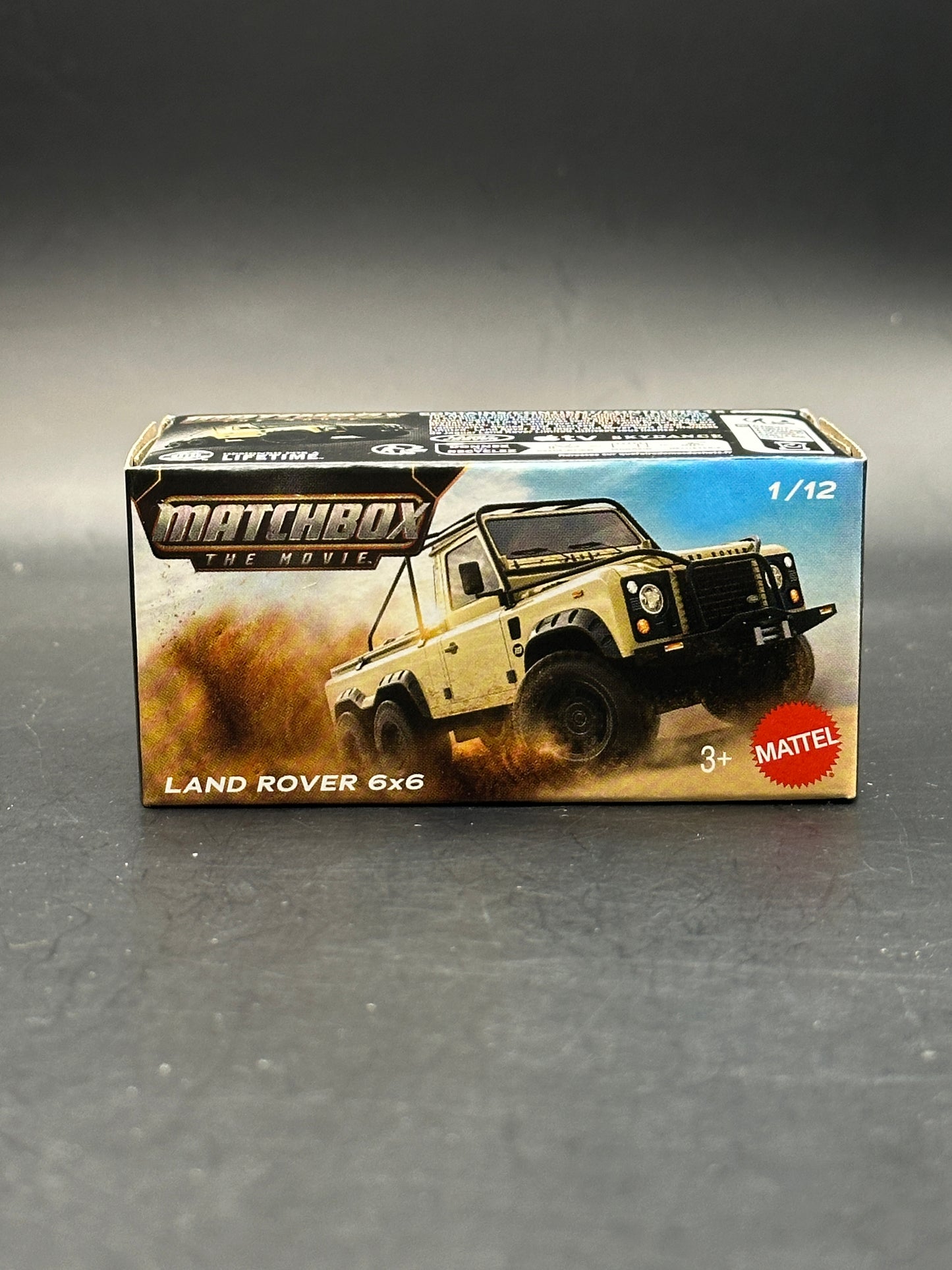 MATCHBOX THE MOVIE - LAND ROVER 6x6 - 1/12 - DIECAST