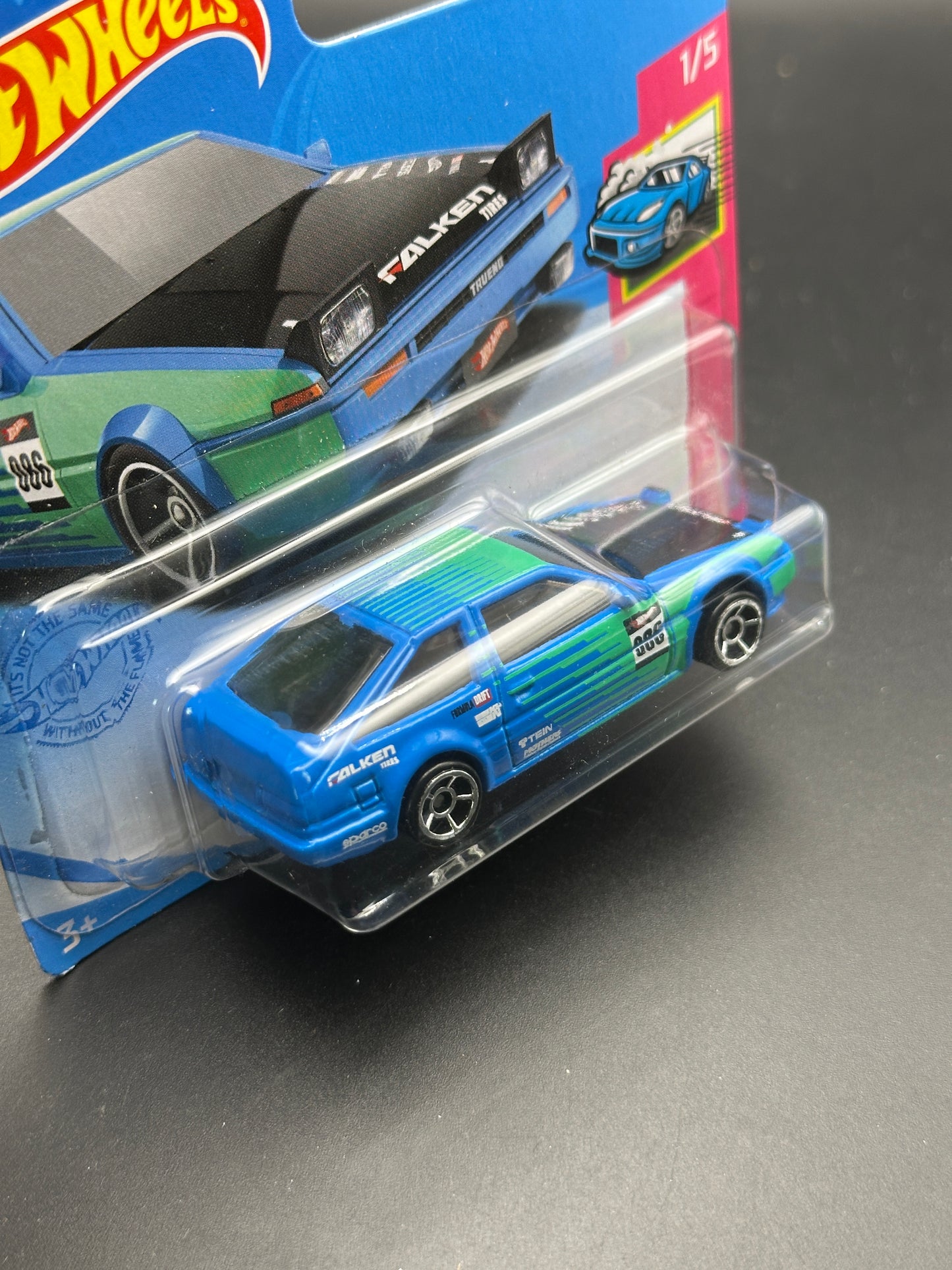 HOT WHEELS - TOYOTA AE86 SPRINTER TRUENO (2021) - HW DRIFT 1/5