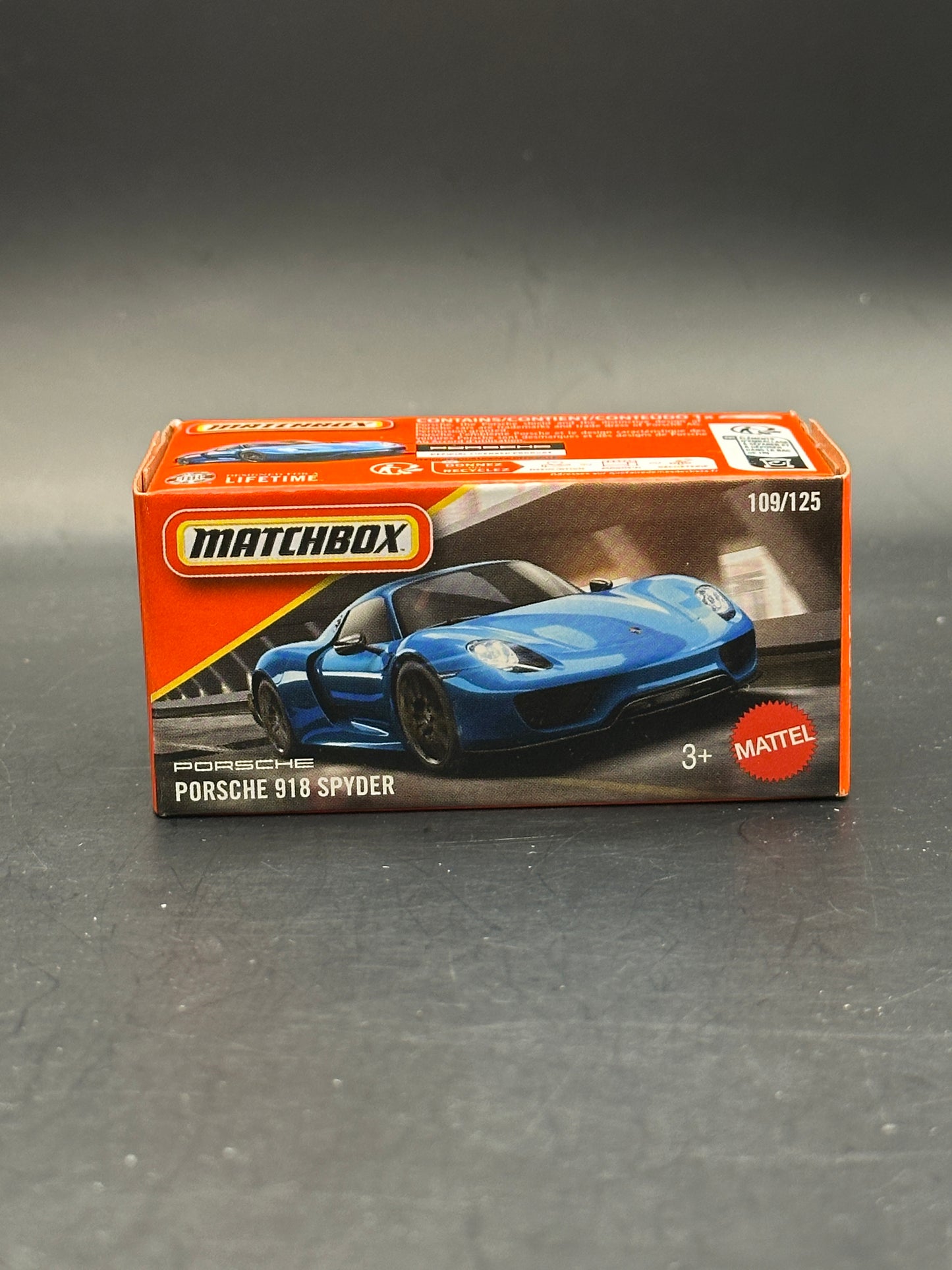 MATCHBOX - PORSCHE 918 SPYDER - 109/125 - DIECAST