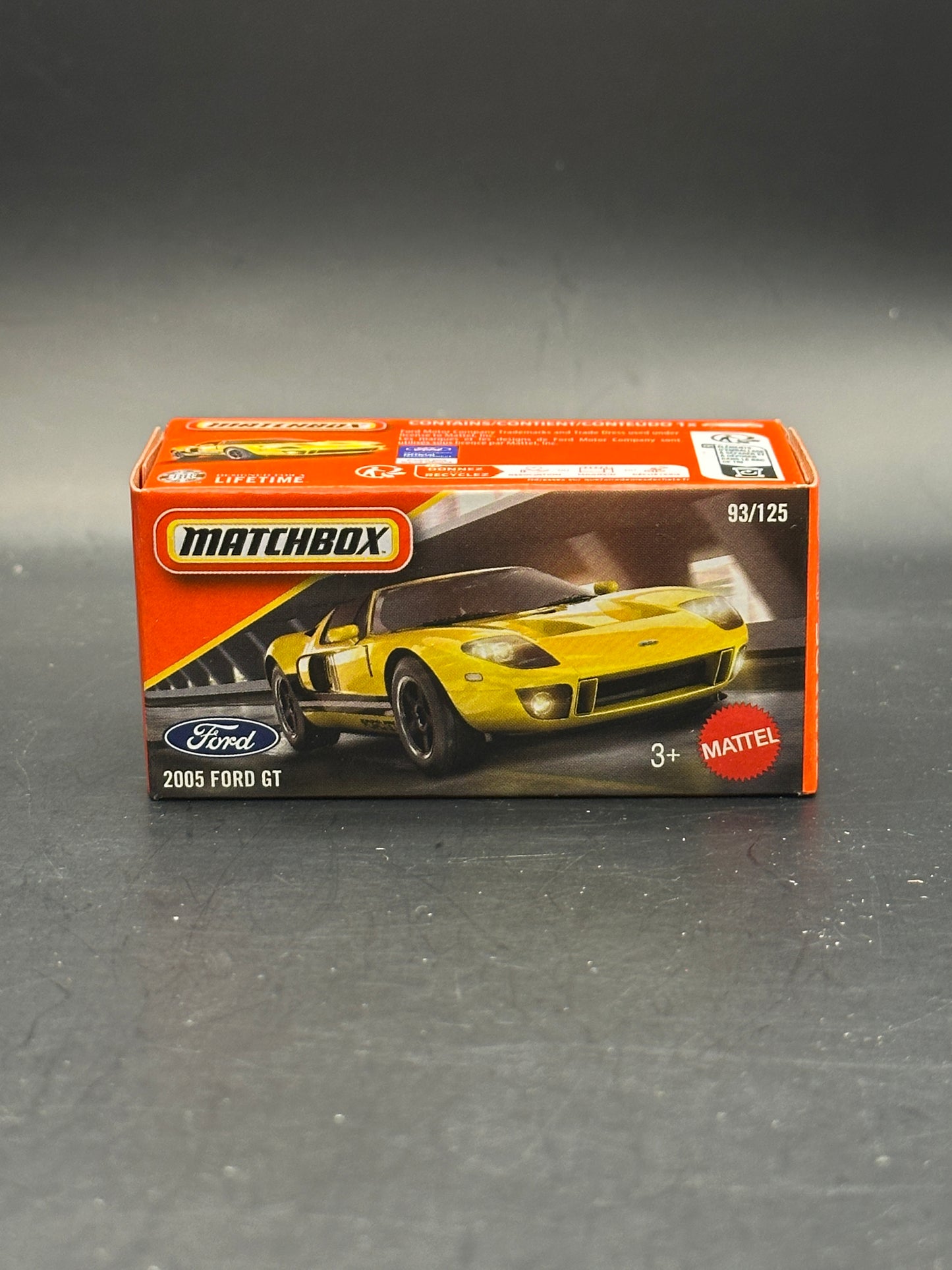 MATCHBOX - 2005 FORD GT - 93/125 - DIECAST
