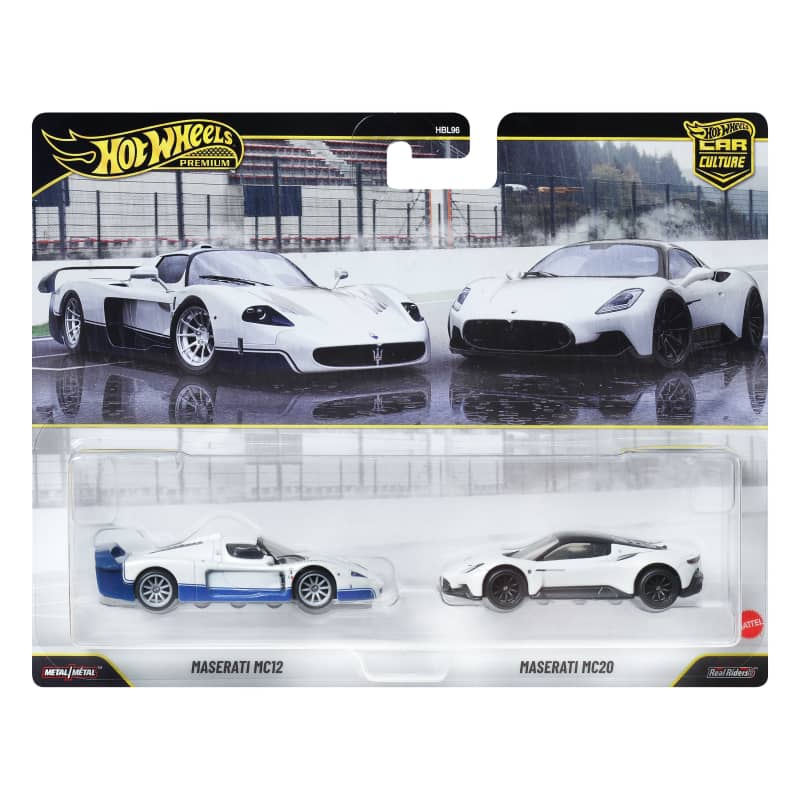 HOT WHEELS - MASERATI MC12 / MASERATI MC20 (2026) - 2 PACK