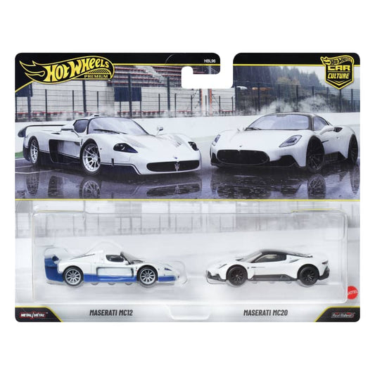 HOT WHEELS - MASERATI MC12 / MASERATI MC20 (2026) - 2 PACK