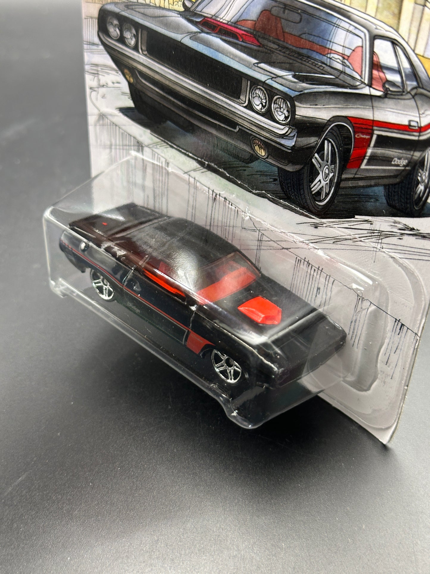 HOT WHEELS - 70 DODGE HEMI CHALLENGER (2018) - DETROIT MUSCLE SERIES 5/6