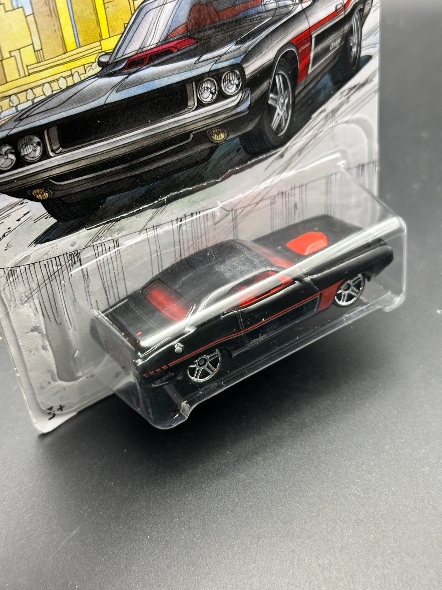 HOT WHEELS - 70 DODGE HEMI CHALLENGER (2018) - DETROIT MUSCLE SERIES 5/6