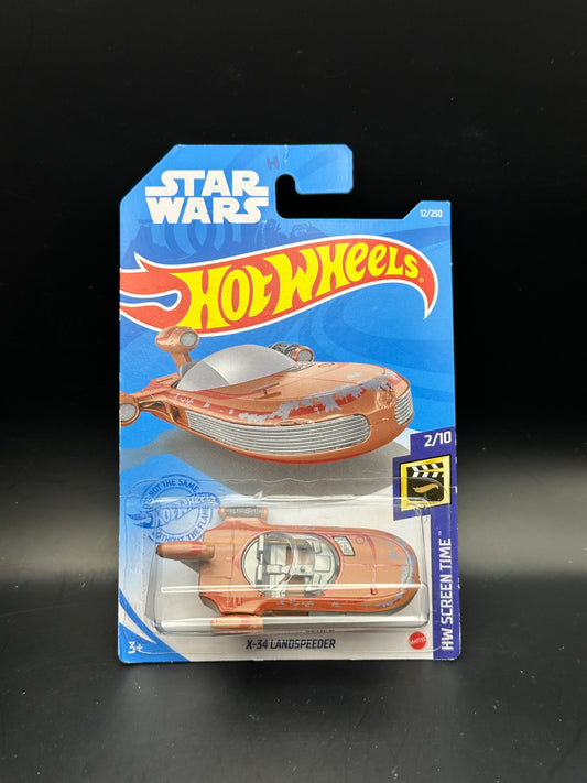 DAMAGED - HOT WHEELS - X-34 LANDSPEEDER (2021) - HW SCREENTIME 2/10
