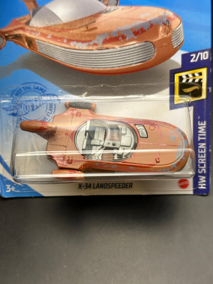 DAMAGED - HOT WHEELS - X-34 LANDSPEEDER (2021) - HW SCREENTIME 2/10