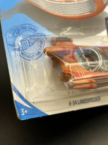 DAMAGED - HOT WHEELS - X-34 LANDSPEEDER (2021) - HW SCREENTIME 2/10