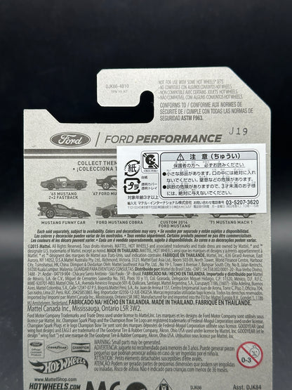 HOT WHEELS - 67 FORD MUSTANG COUPE (2016) - FORD PERFORMANCE SERIES 2/8