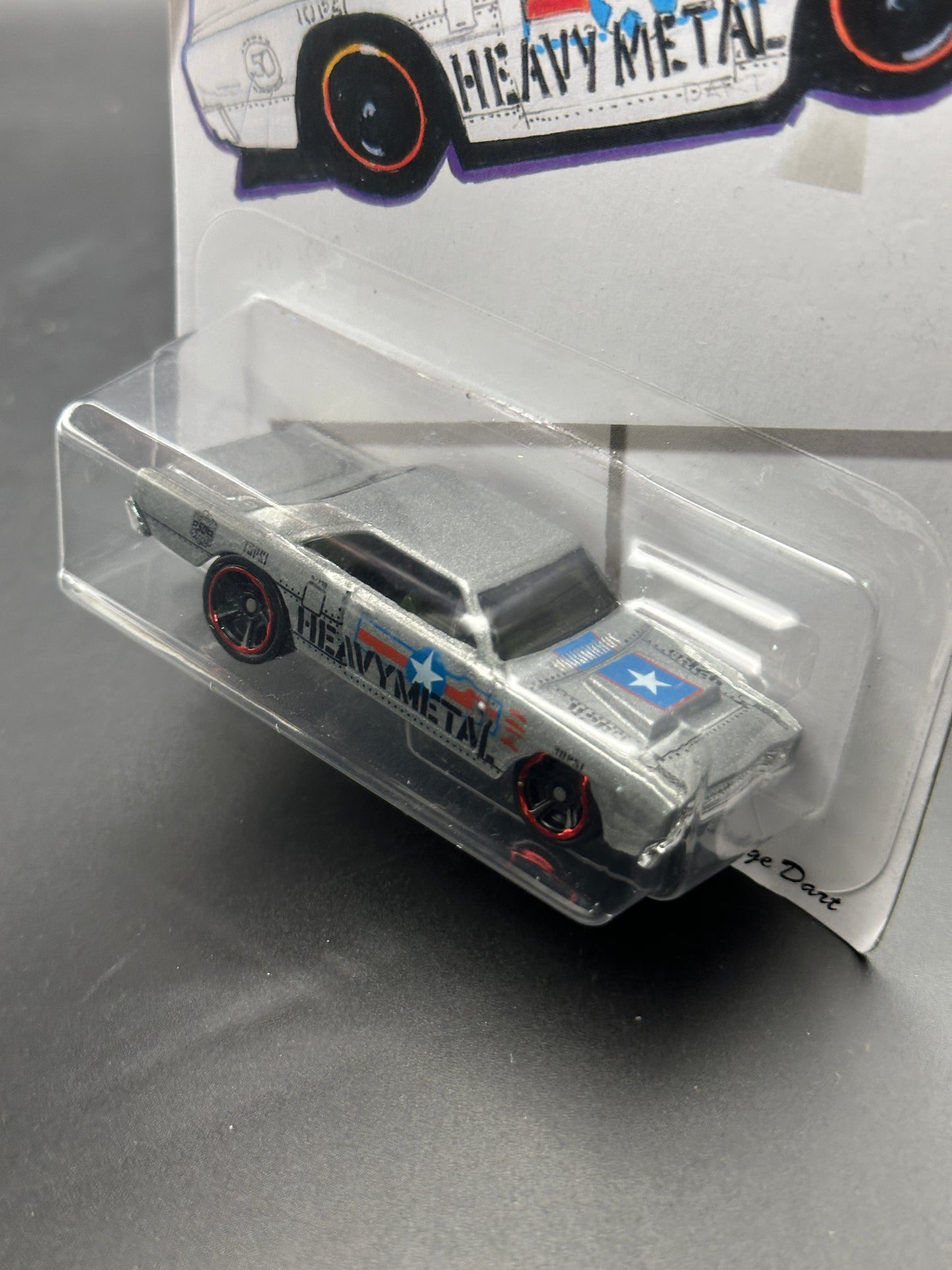 HOT WHEELS - 68 DODGE DART (2019) - LARRY WOOD ANNIVERSARY SERIES 8/10
