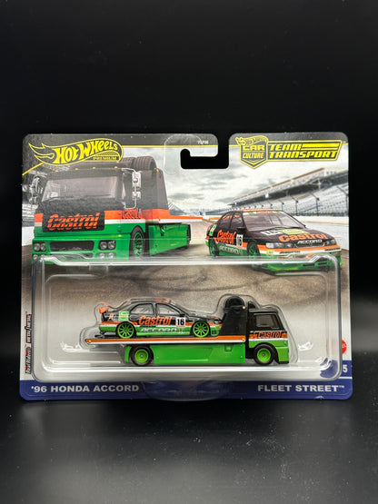 HOT WHEELS - 96 HONDA ACCORD (2024) - FLEET STREET - TEAM TRANSPORT