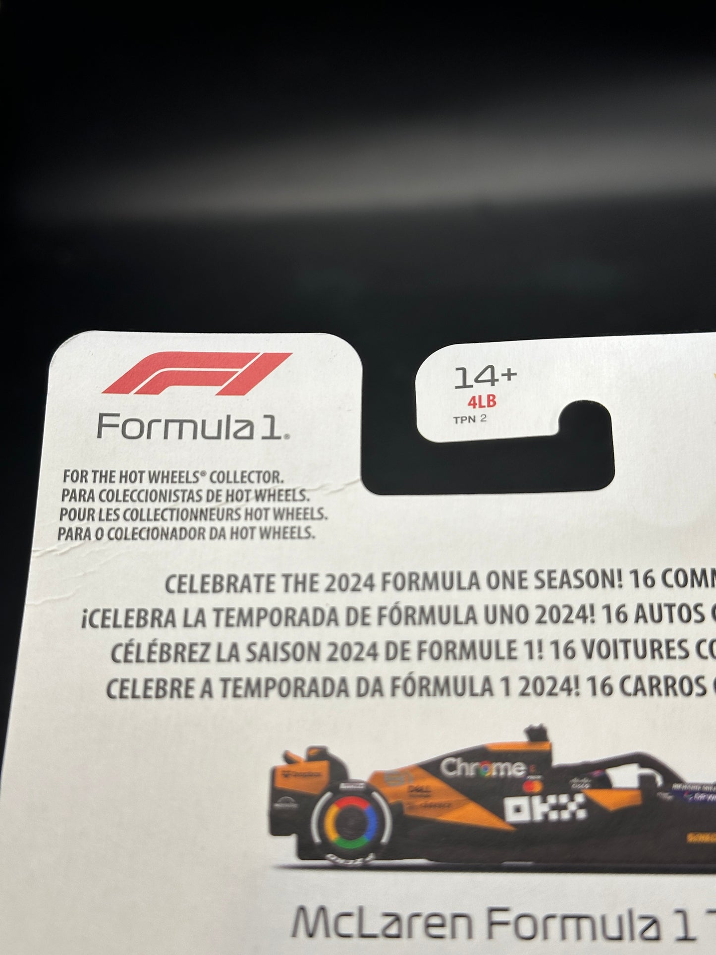 HOT WHEELS - OSCAR PIASTRI MCLAREN FORMULA 1 TEAM #81 (2025) - FORMULA 1 SERIES