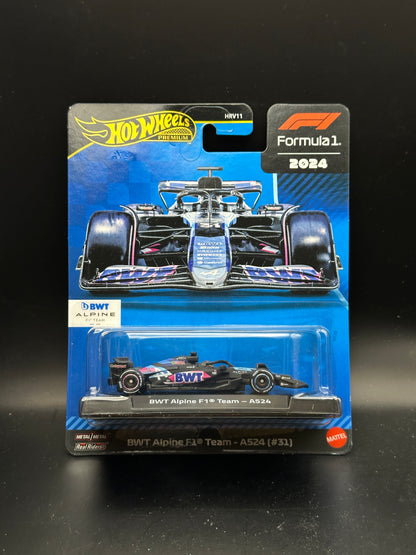 HOT WHEELS - ESTEBAN OCON BWT ALPINE F1 TEAM A524 #31 (2025) - FORMULA 1 SERIES