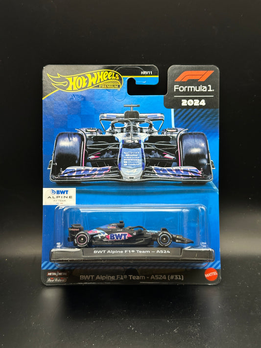 HOT WHEELS - ESTEBAN OCON BWT ALPINE F1 TEAM A524 #31 (2025) - FORMULA 1 SERIES