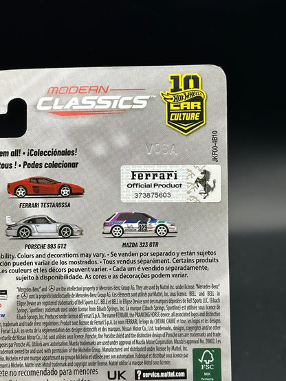 HOT WHEELS - FERRARI TESTAROSSA (2026) - HW CAR CULTURE MODERN CLASSICS 2/5