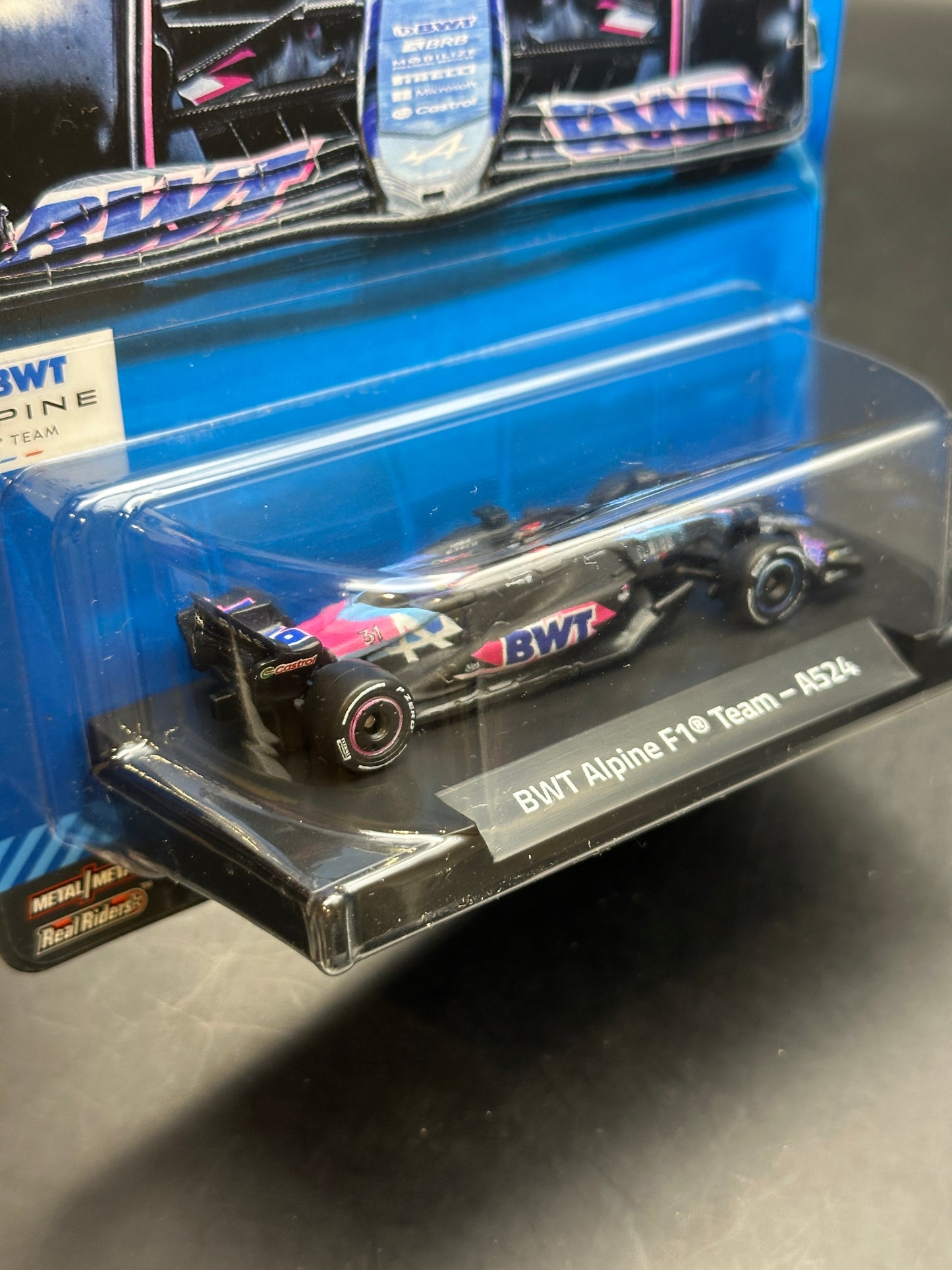 HOT WHEELS - ESTEBAN OCON BWT ALPINE F1 TEAM A524 #31 (2025) - FORMULA 1 SERIES