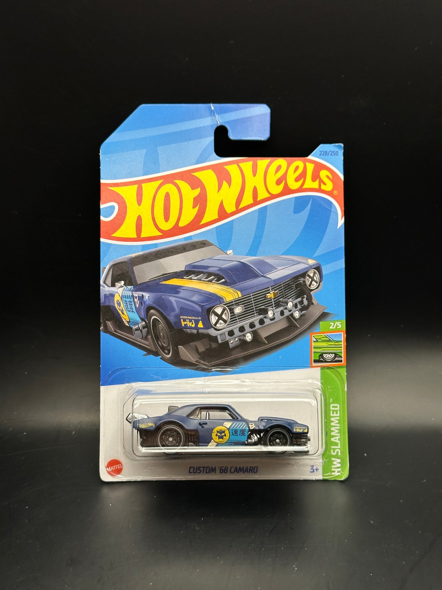 HOT WHEELS - CUSTOM 68 CAMARO (2023) - HW SLAMMED 2/5