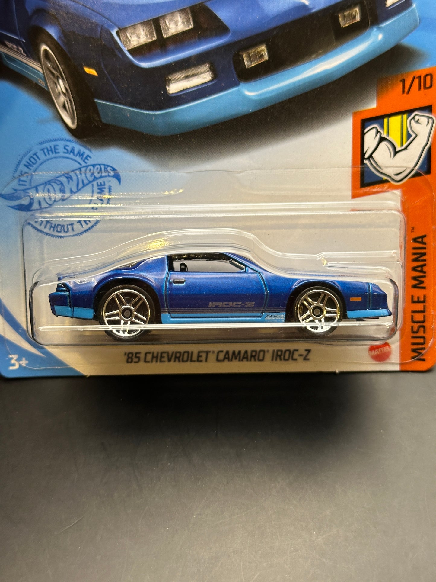 HOT WHEELS - 85 CHEVROLET CAMARO IROC-Z (2021) - HW MUSCLE MANIA 1/10