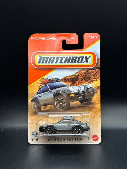 MATCHBOX - 1985 PORSCHE 911 RALLY / RALLYE - 73/125 - DIECAST