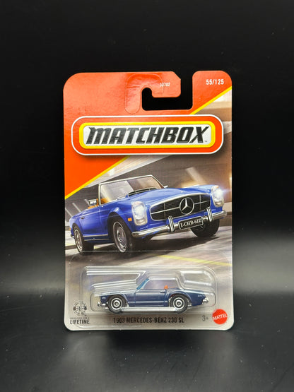 MATCHBOX - 1963 MERCEDES-BENZ 230 SL - 55/125 - DIECAST