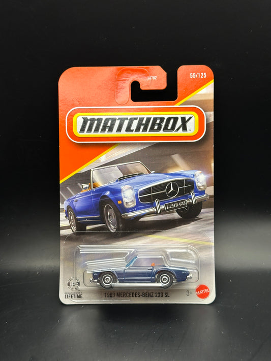 MATCHBOX - 1963 MERCEDES-BENZ 230 SL - 55/125 - DIECAST