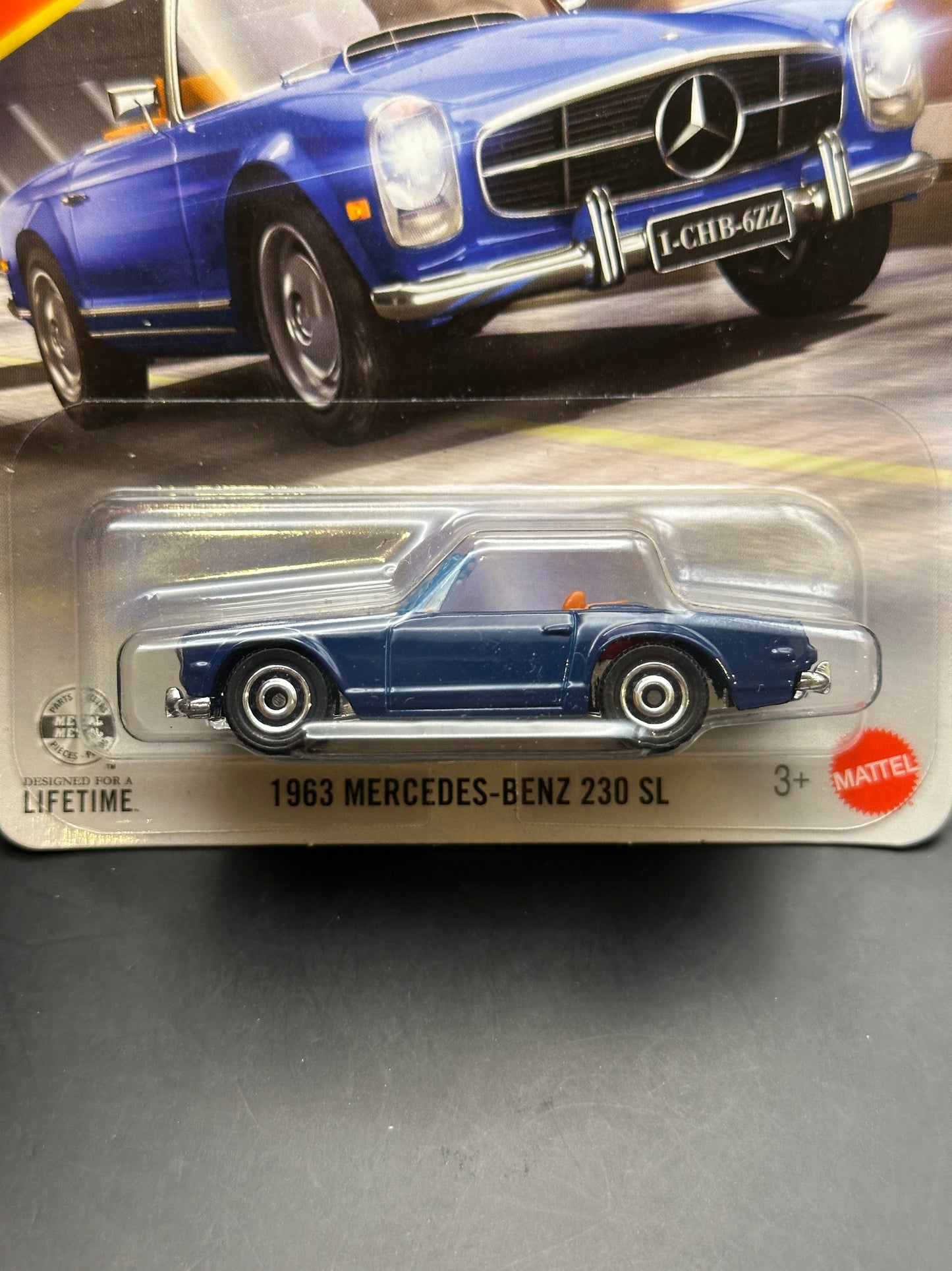 MATCHBOX - 1963 MERCEDES-BENZ 230 SL - 55/125 - DIECAST