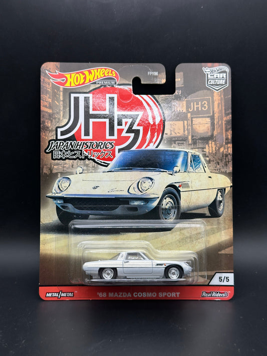 HOT WHEELS - 68 MAZDA COSMO SPORT (2020) - CAR CULTURE - JAPAN HISTORICS 3 5/5