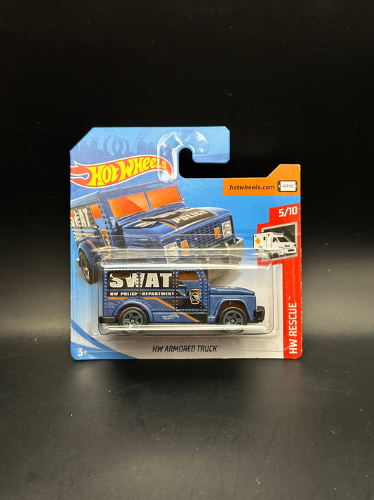 HOT WHEELS - HW ARMORED TRUCK (2019) - TREASURE HUNT - HW RESCUE 5/10