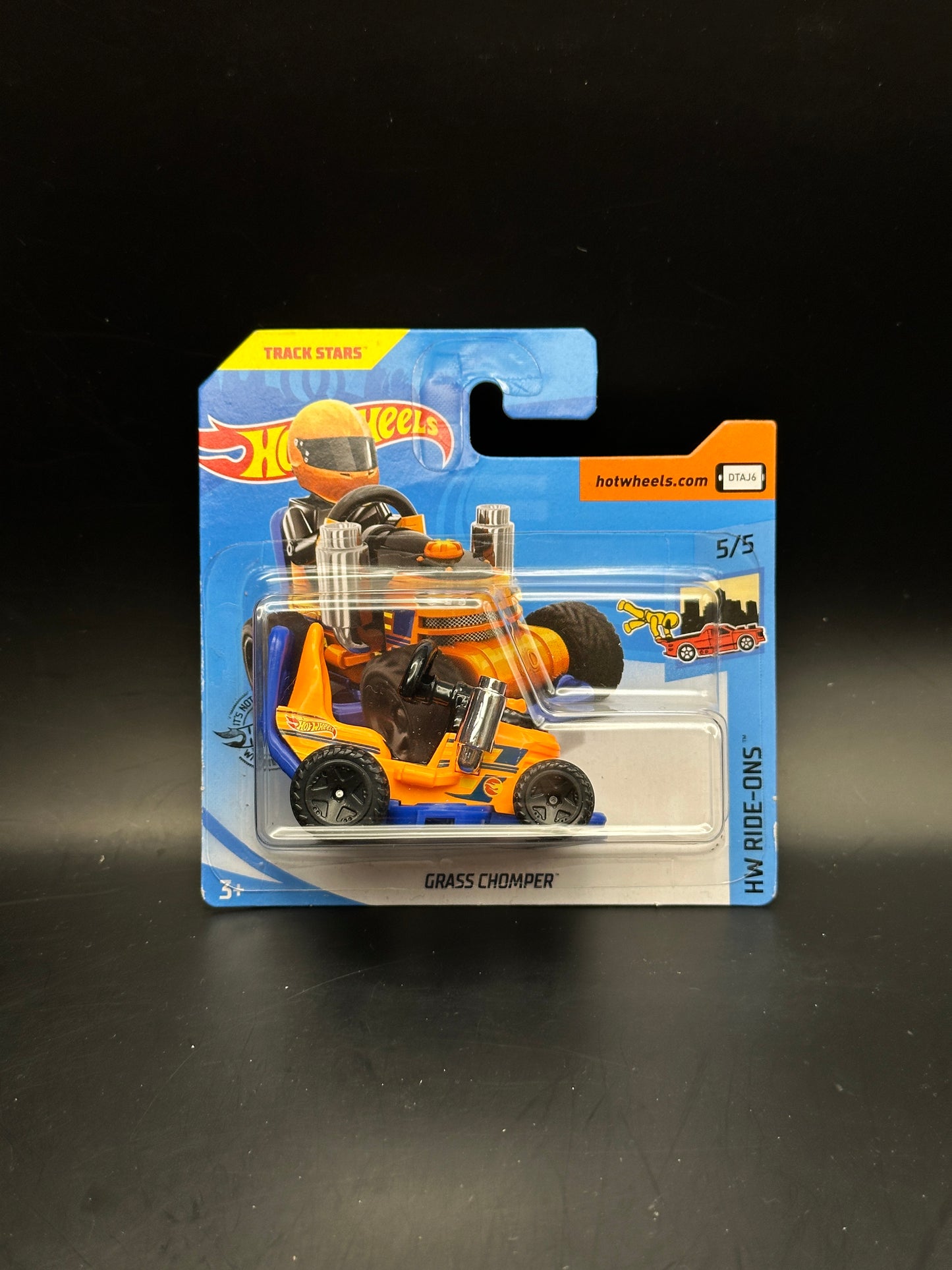 HOT WHEELS - GRASS CHOMPER (2020) - TREASURE HUNT - HW RIDE ONS 5/5