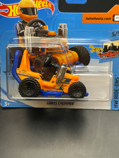 HOT WHEELS - GRASS CHOMPER (2020) - TREASURE HUNT - HW RIDE ONS 5/5