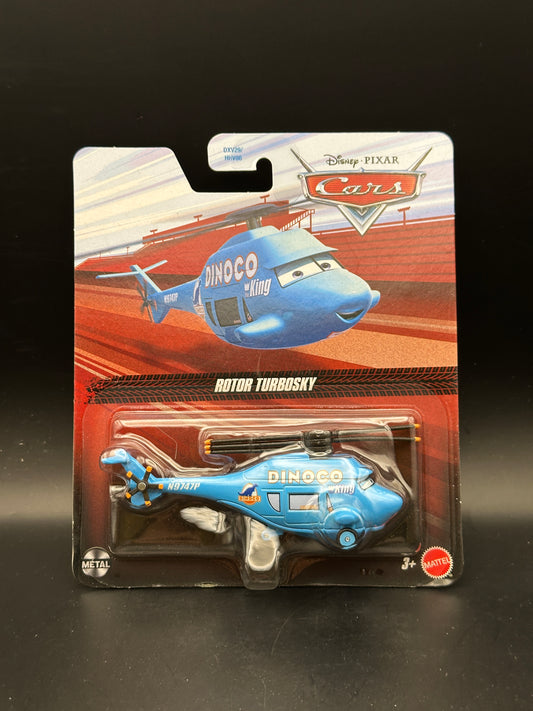 DISNEY PIXAR CARS - ROTOR TURBOSKY - CARS - DIECAST