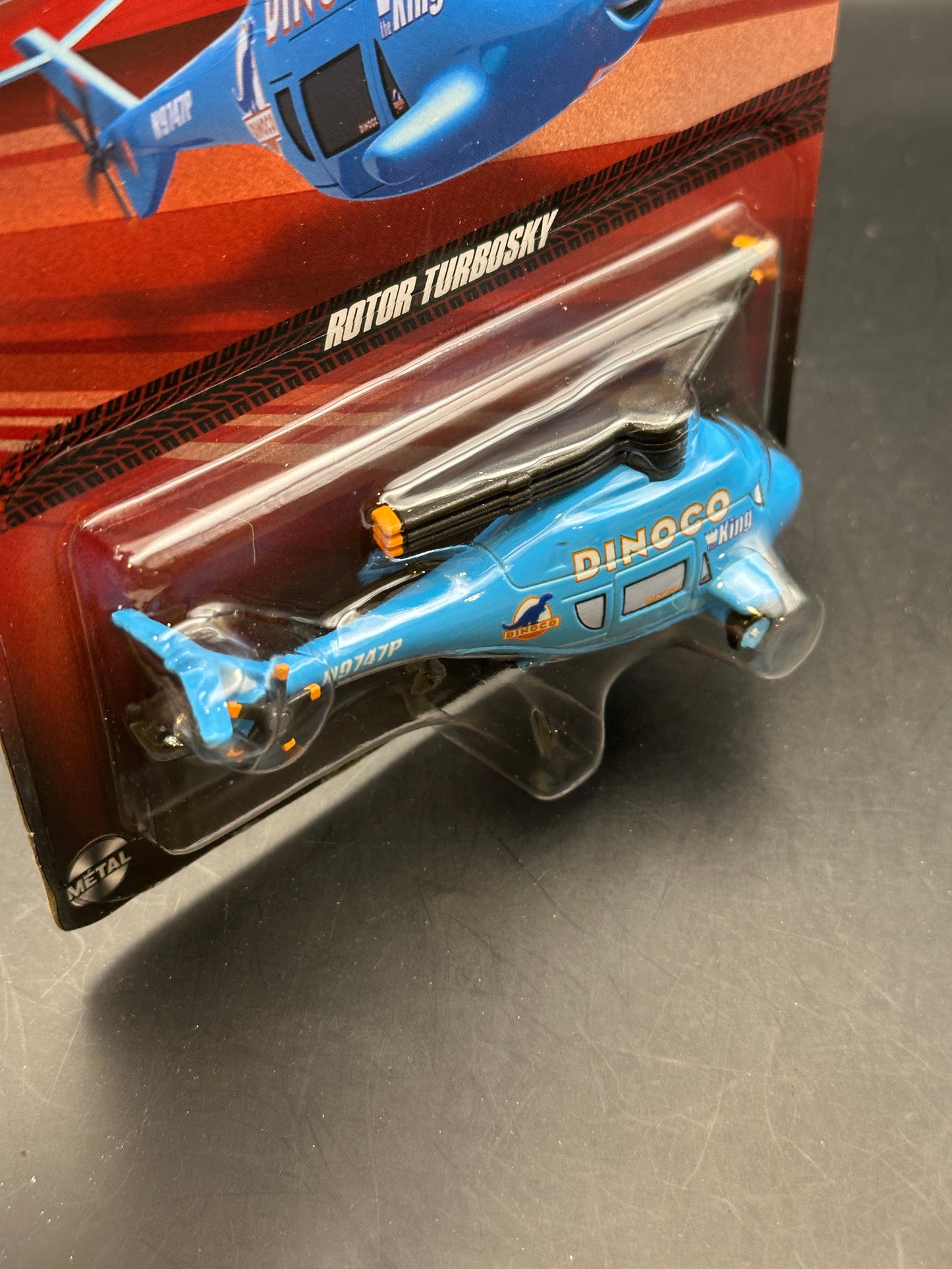 DISNEY PIXAR CARS - ROTOR TURBOSKY - CARS - DIECAST