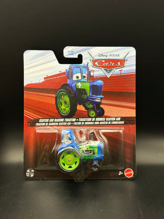 DISNEY PIXAR CARS - CLUTCH AND RACING TRACTOR - CARS - DIECAST