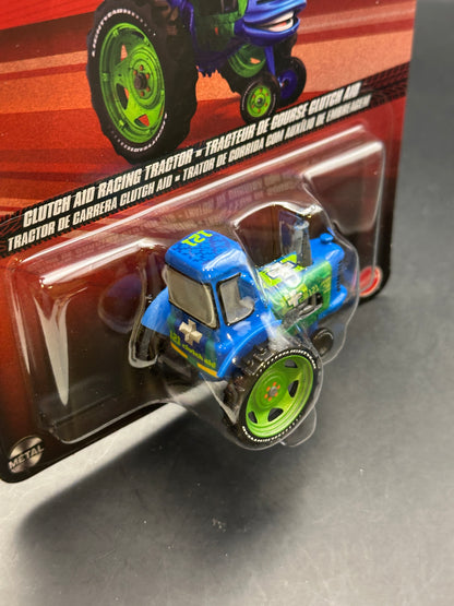DISNEY PIXAR CARS - CLUTCH AND RACING TRACTOR - CARS - DIECAST