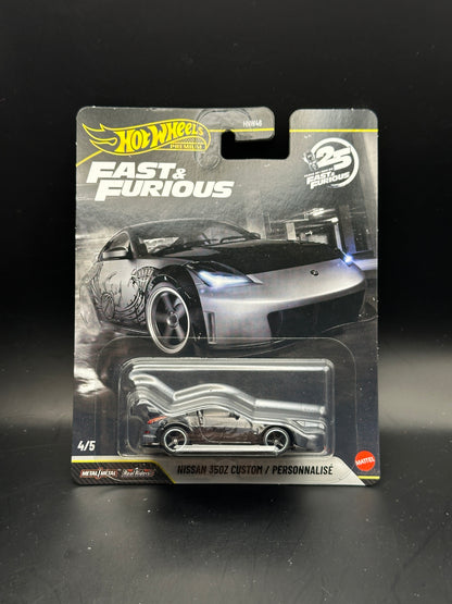 HOT WHEELS - NISSAN 350Z CUSTOM (2026) - FAST AND FURIOUS 25TH ANNIVERSARY 4/5