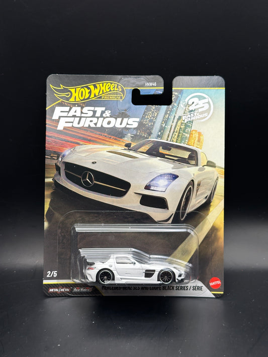 HOT WHEELS - MERCEDES BENZ SLS AMG COUPE BLACK SERIES (2026) - FAST AND FURIOUS 25TH ANNIVERSARY 2/5