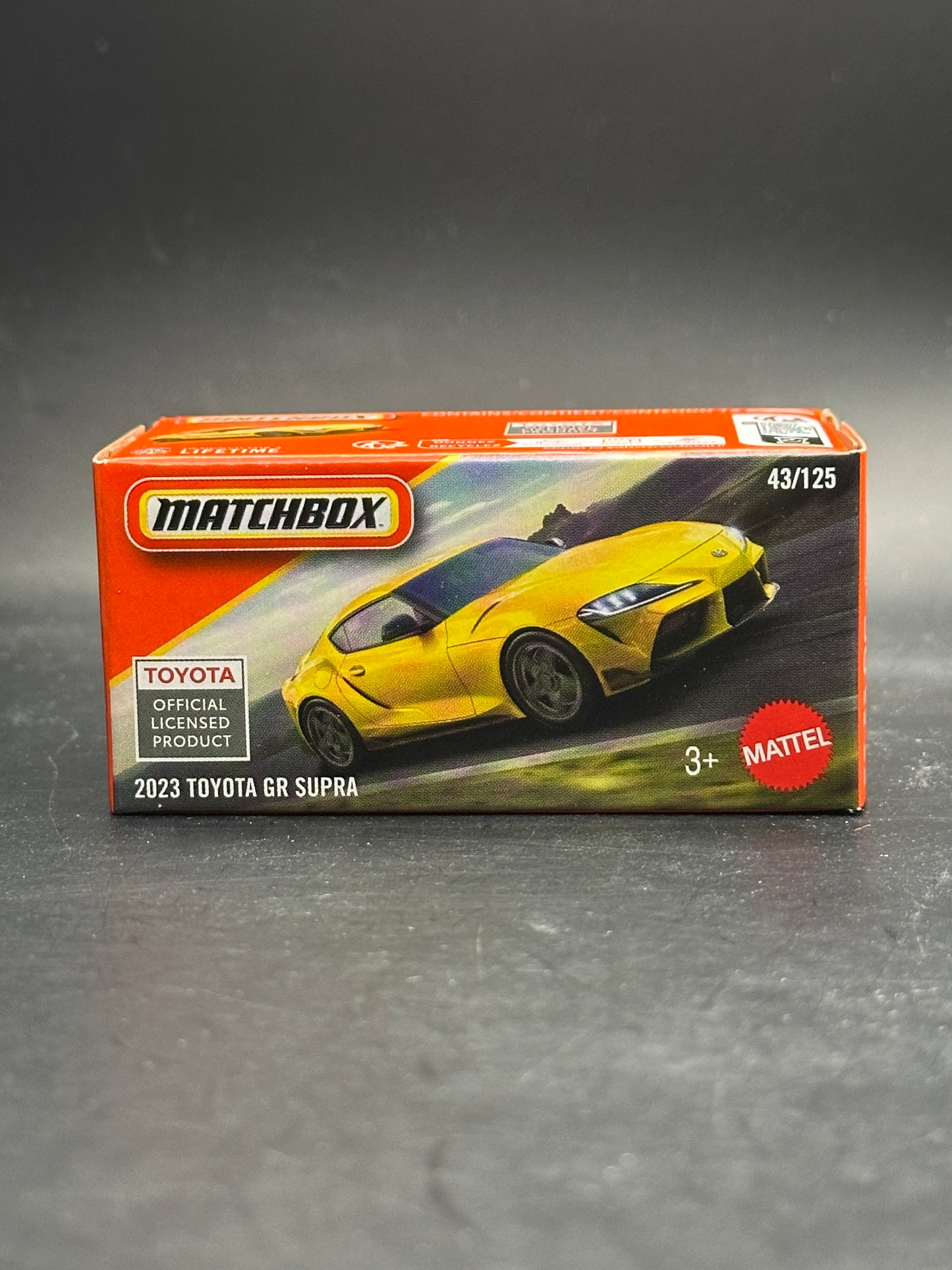 MATCHBOX - 2023 TOYOTA GR SUPRA - MATCHBOX DIECAST 43/125